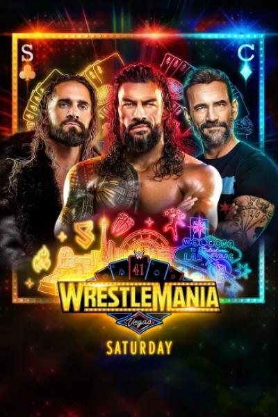عرض رسلمينيا WWE WrestleMania 41 Night 1 2025 مترجم