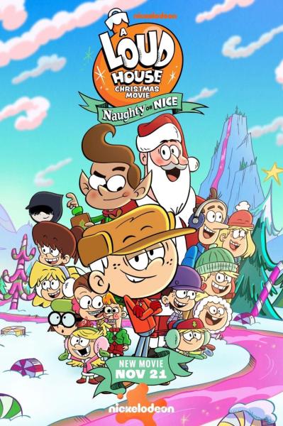فيلم A Loud House Christmas Movie Naughty or Nice 2025 مدبلج